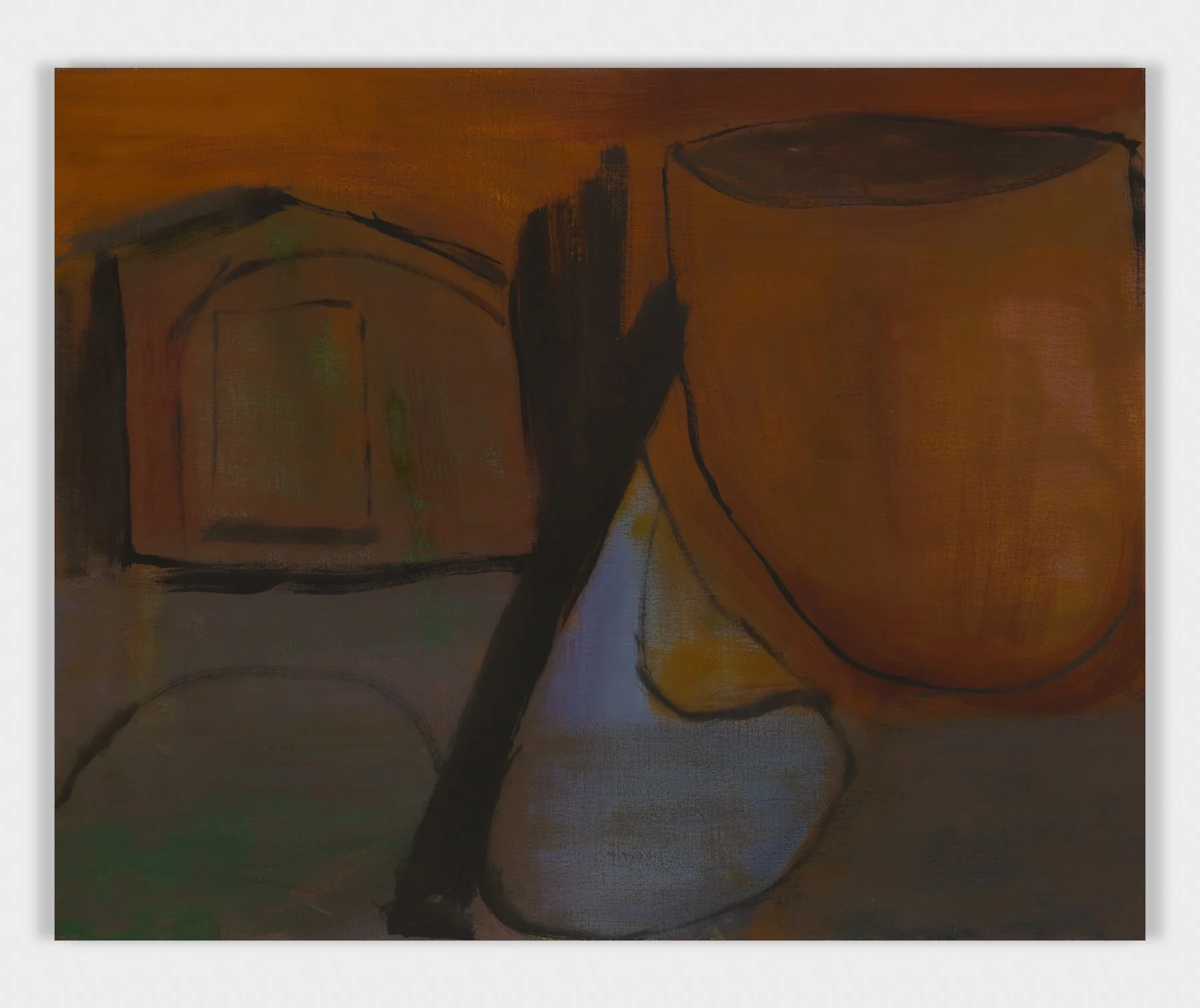 A124, 2026, oil on canvas, 24x30"