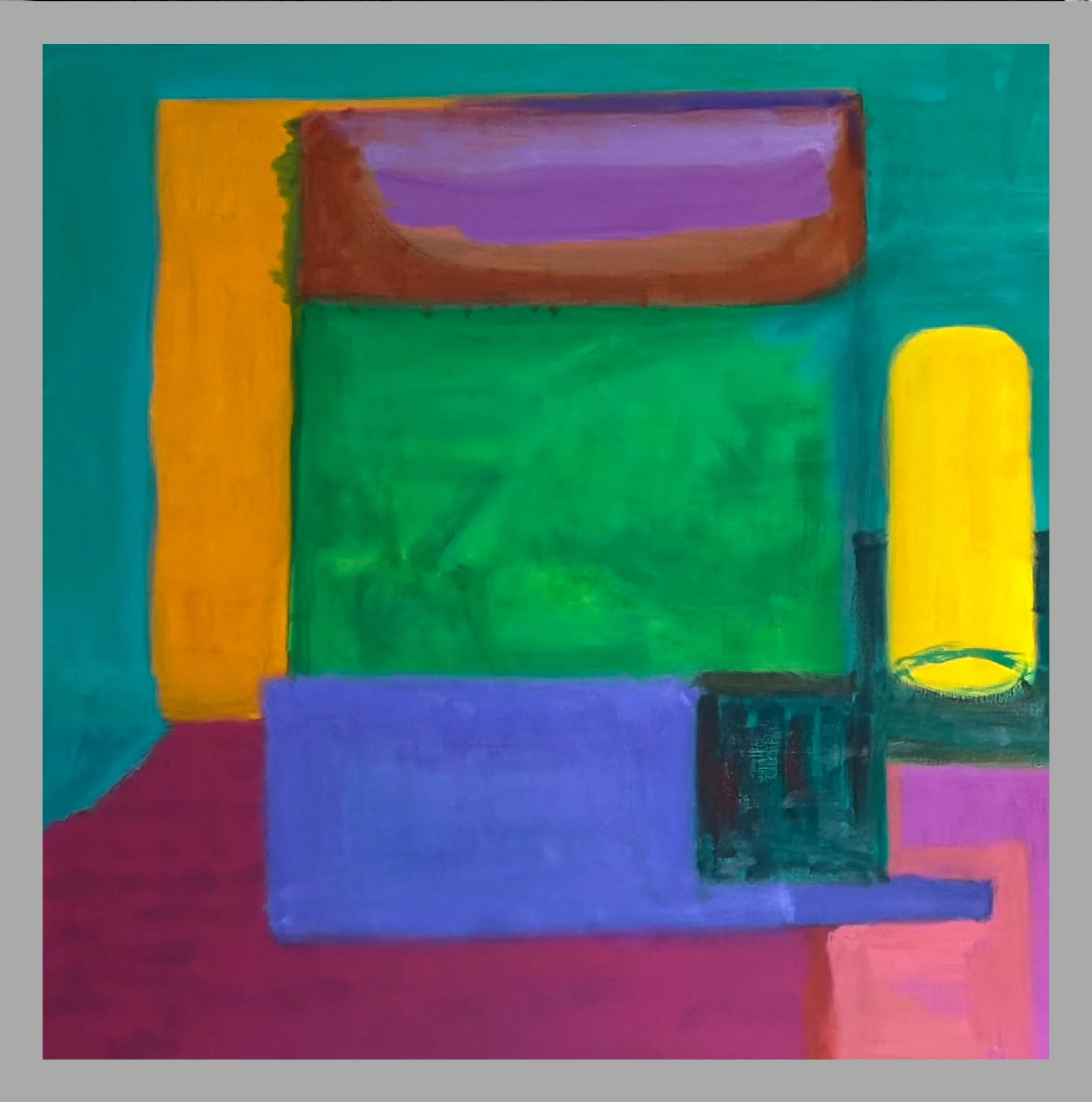 A136, oil on linen, 36x36", 2025