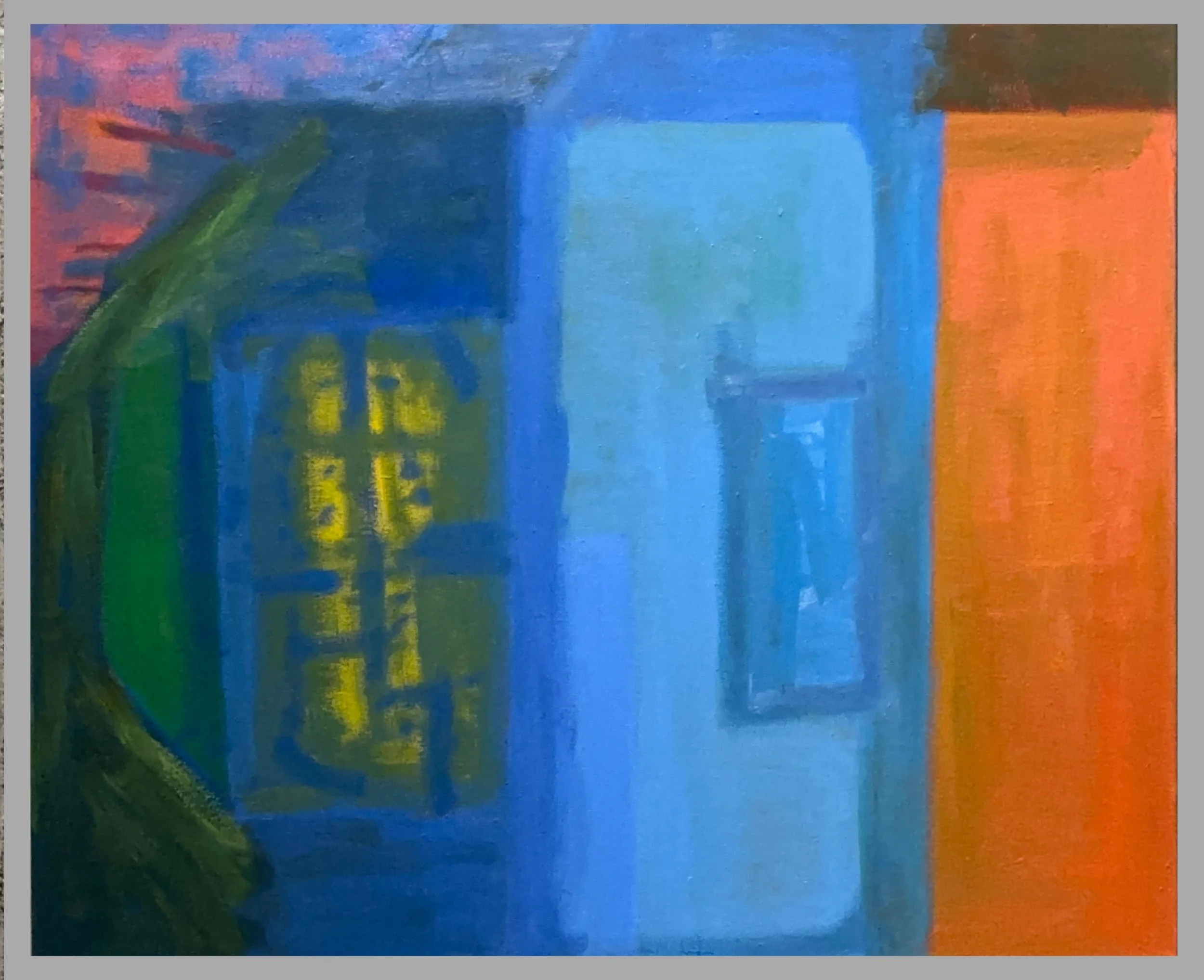 A98, oil on canvas, 30x36", 2025