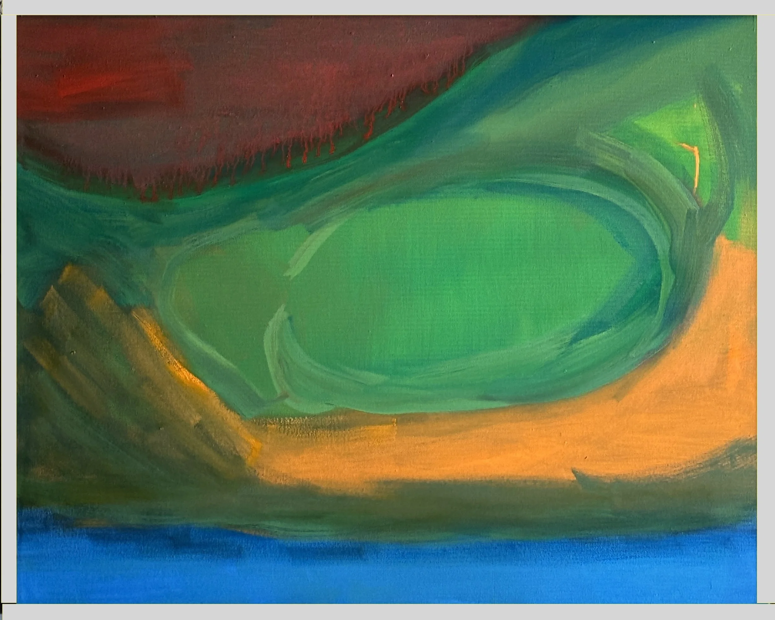A67, oil on canvas, 24x30", 2024