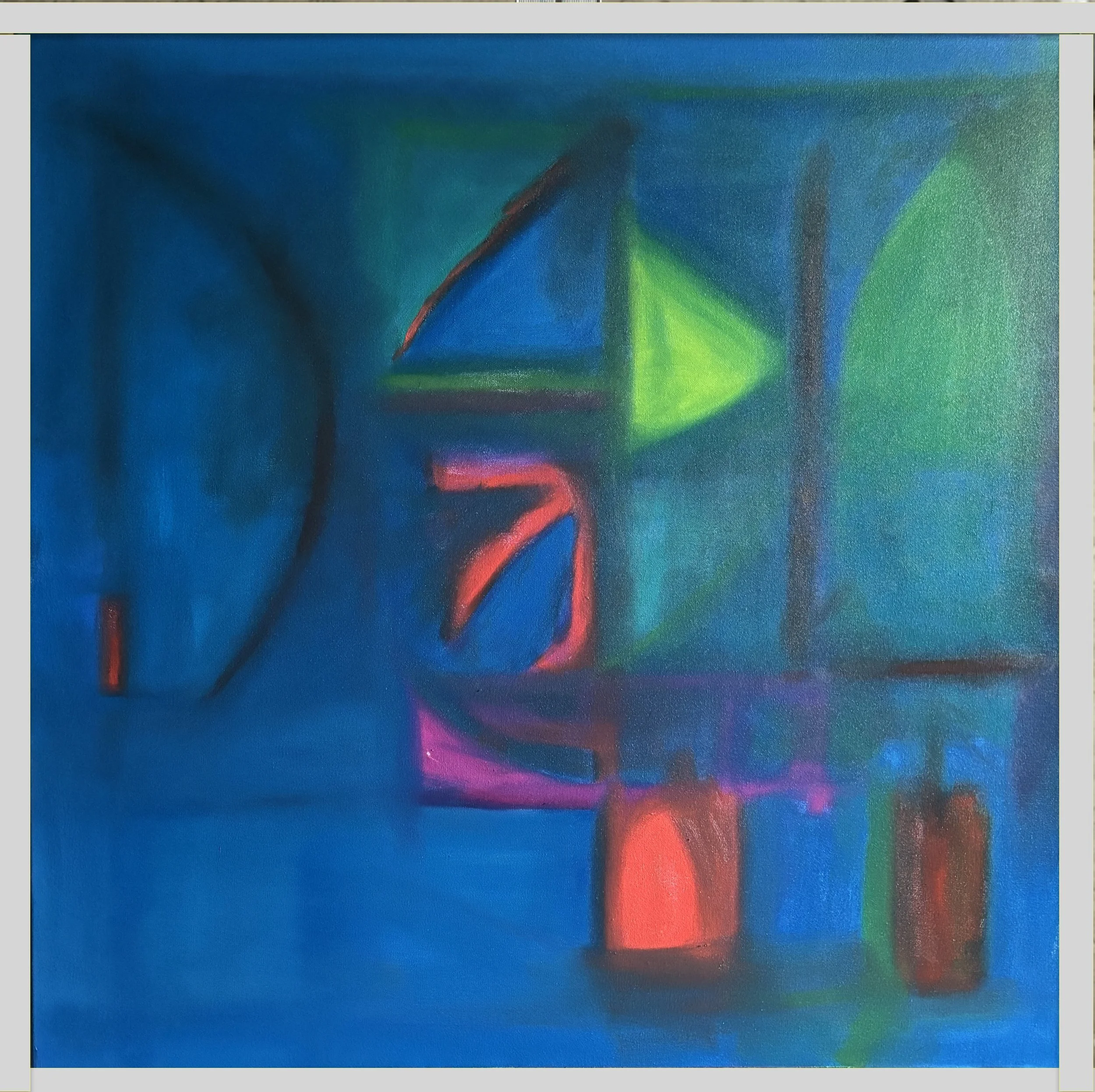 A80, oil on canvas, 36x36", 2025