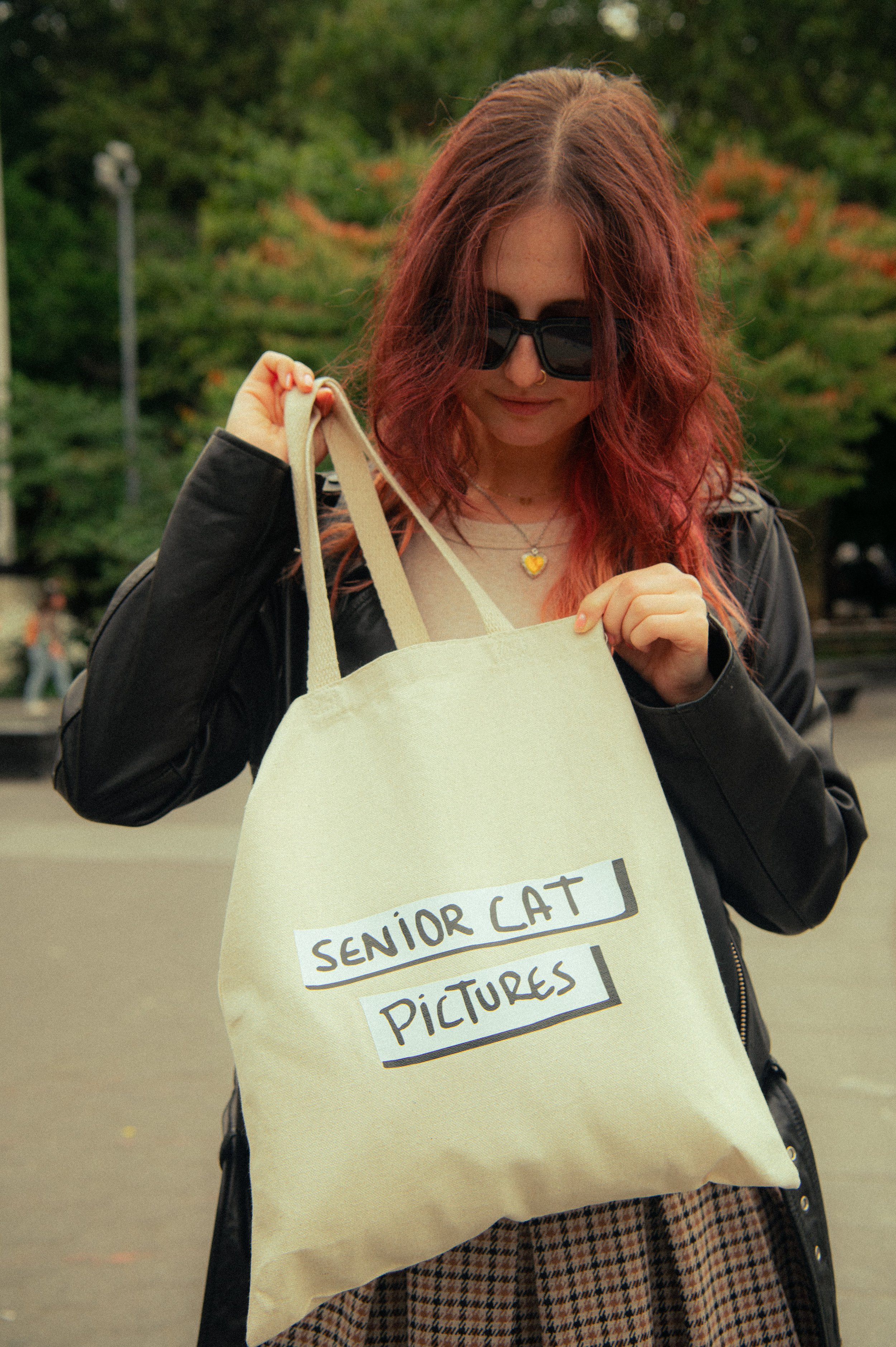Senior Cat Tote Bag