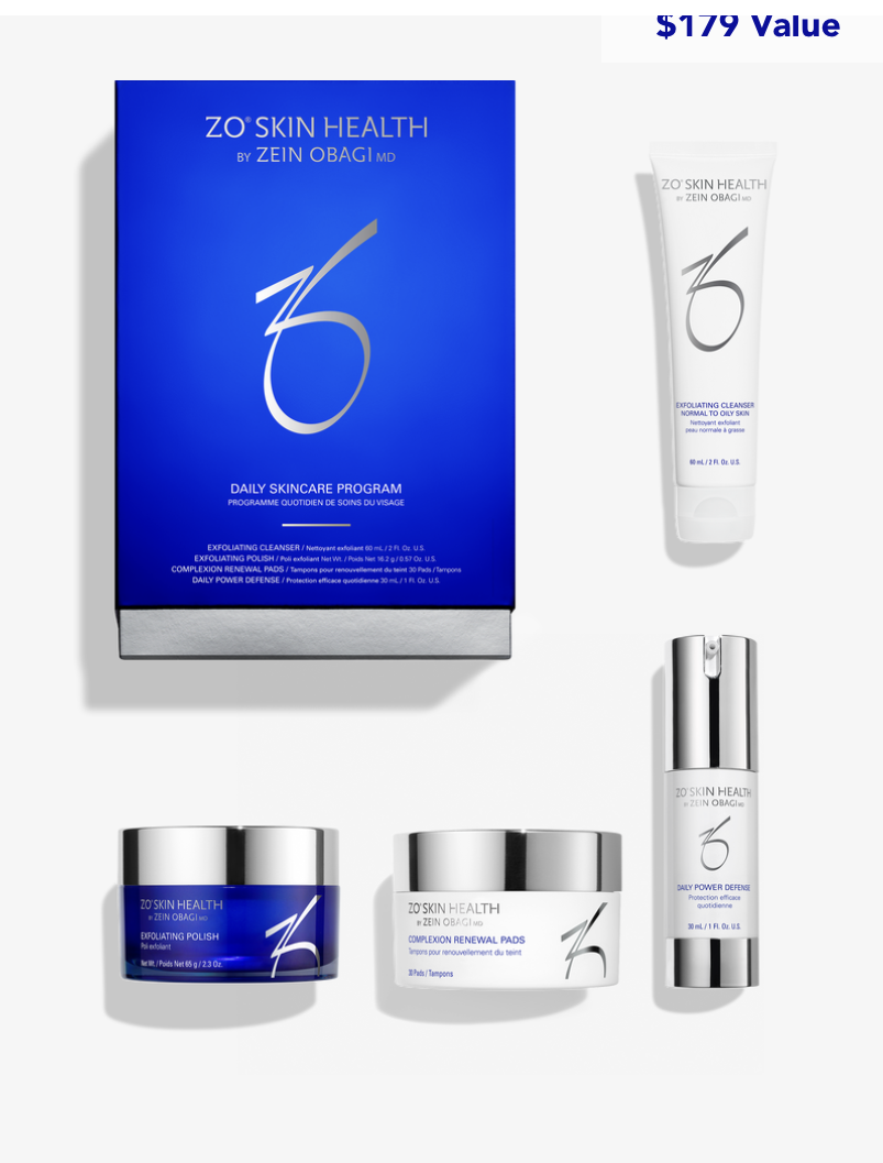 ZO Skin Health Daily Skincare Program
