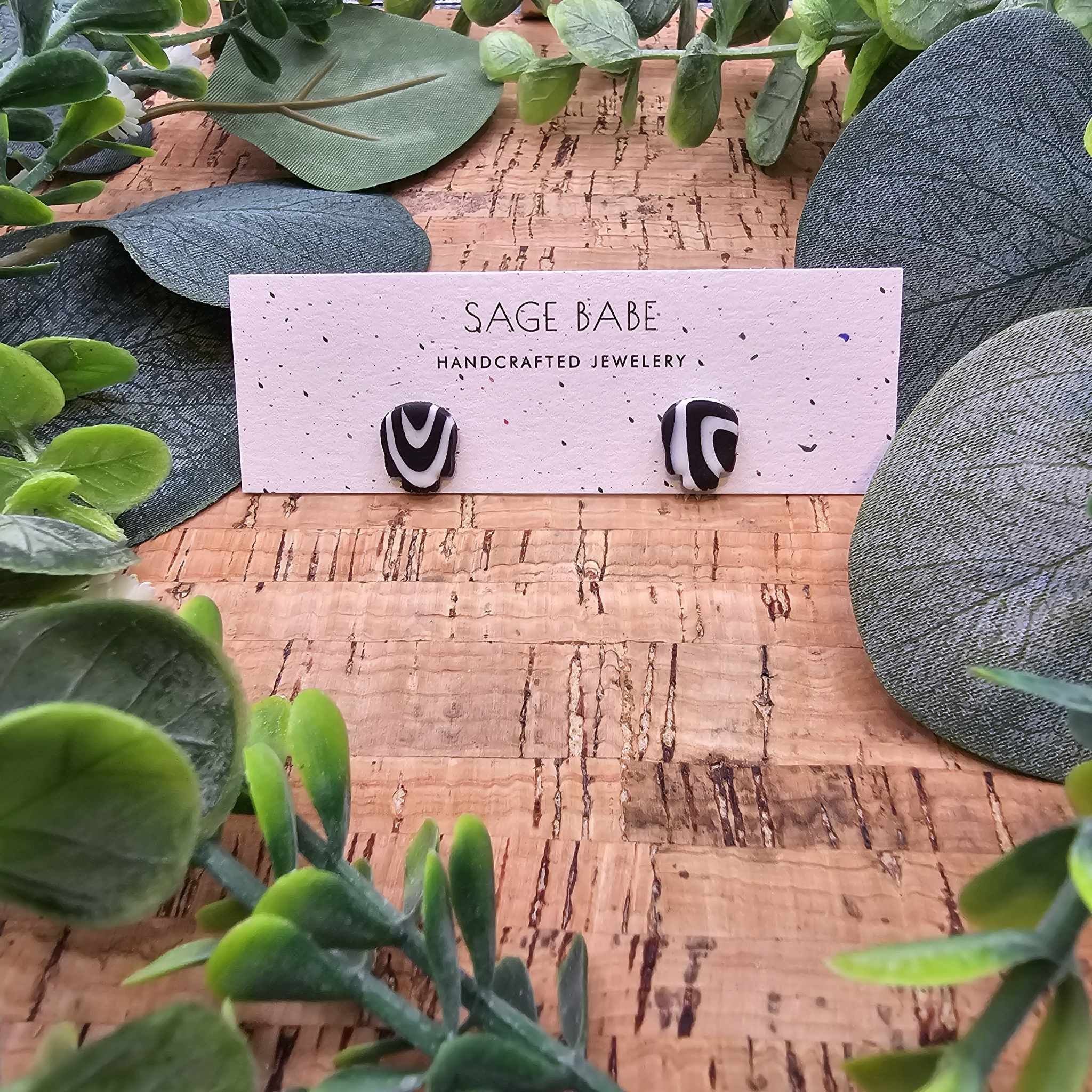 Tiny Skull Studs