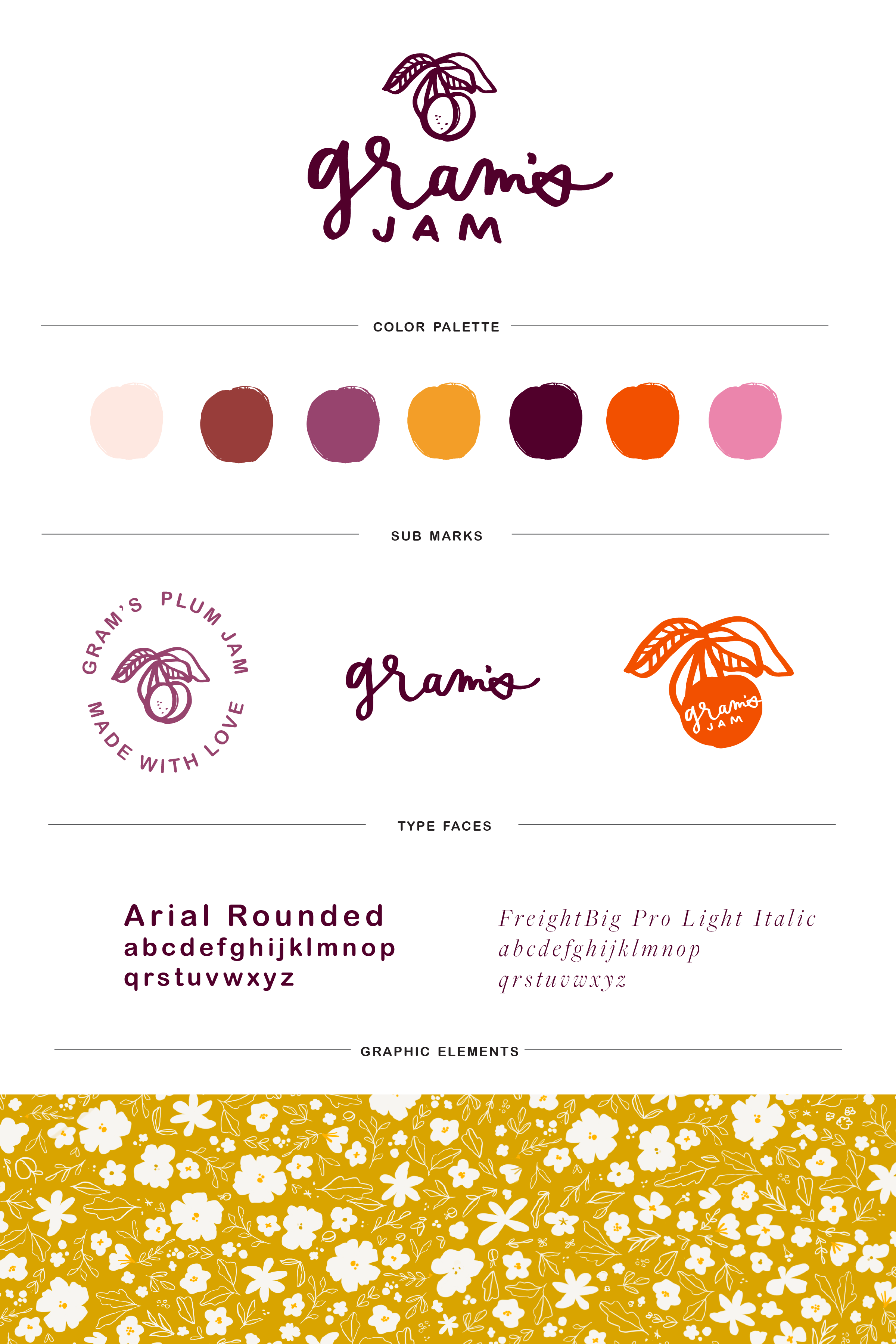Grandma-core meets modern jam branding