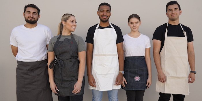 aprons with pockets