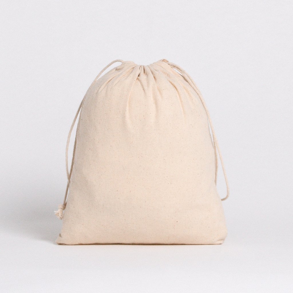 Drawstring muslin produce bags wholesale