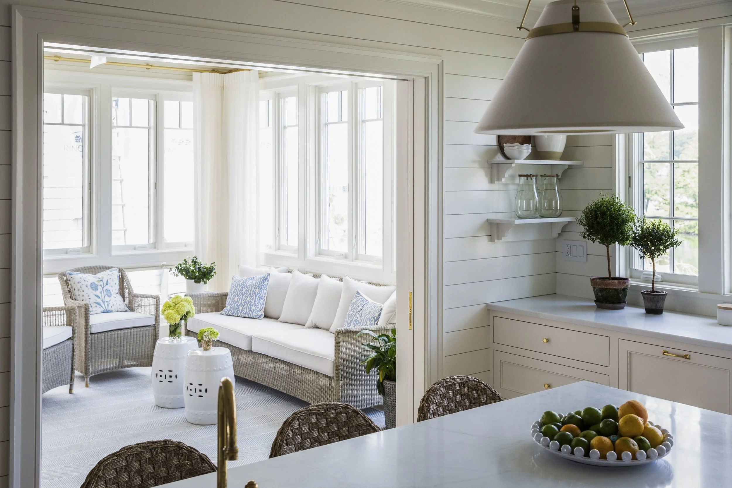 Rowayton Beach House — Sage Design by Kathy Hodge