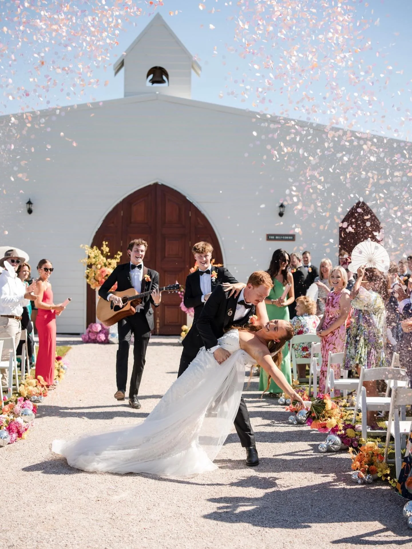 Immy and Patrick, floating on love and dancing through a cloud of confetti on their way up the aisle! ✨

Grab your confetti via the Love Language shop. Link in bio!

📸 Thank you @dillonpricephotography for this iconic pic! 

#confetti #confetticanno