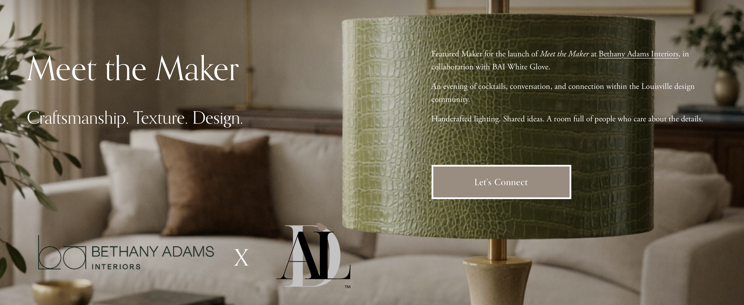 Meet the Maker: ALD x Bethany Adams Interiors