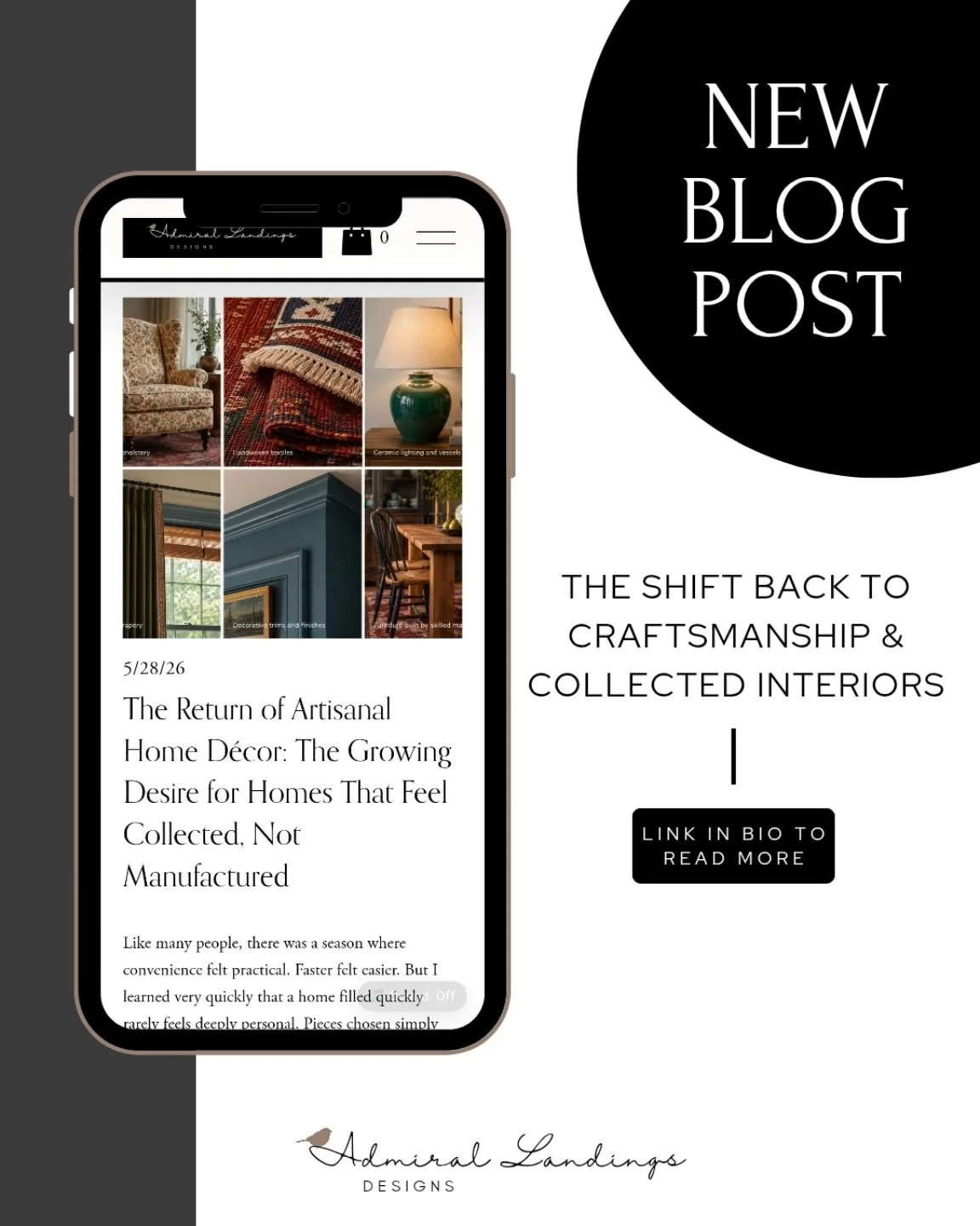 There was a time when &ldquo;fast&rdquo; felt like the goal.

Fast shipping. Fast trends. Fast interiors.

But somewhere along the way, homes started feeling less personal. Beautiful, maybe &mdash; but missing the character that comes from pieces cho