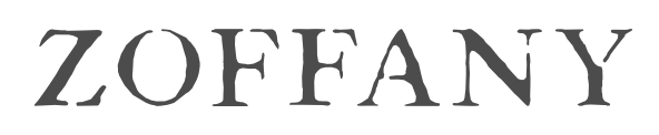 Text reading 'ZOFFANY' in black serif font on a white background.