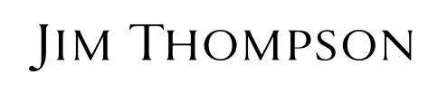 Text reading 'Jim Thompson' in black serif font