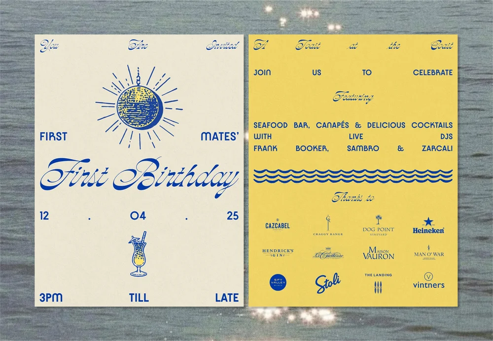 First Birthday Party — First Mates, Last Laugh