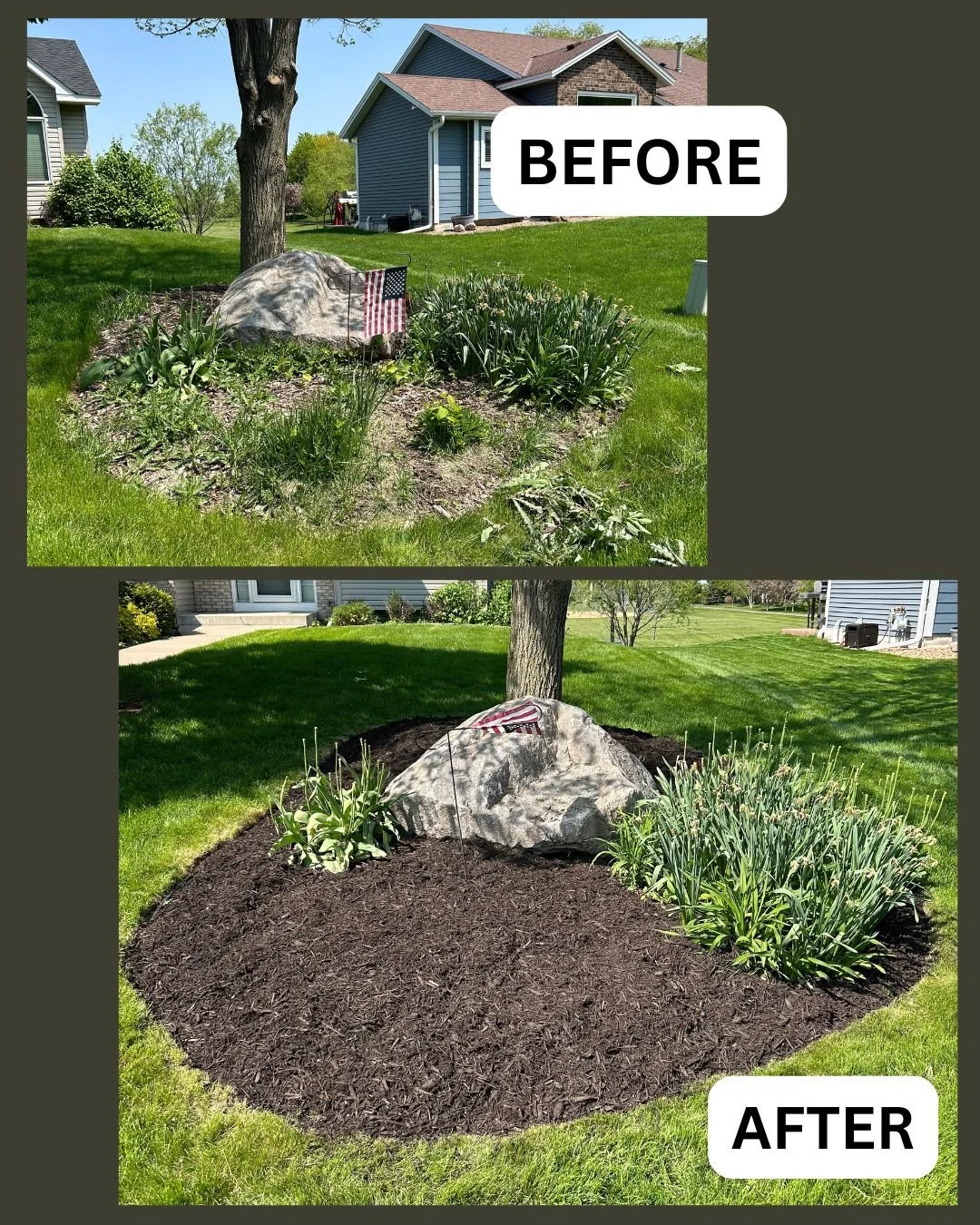 mulch install shakopee MN
