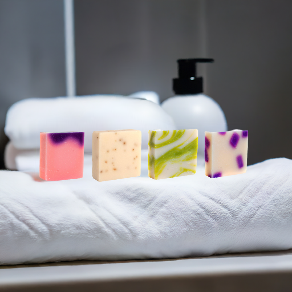 Handcrafted soap bar gift set – perfect for bridesmaid gifts, wedding favors, and self-care bundles