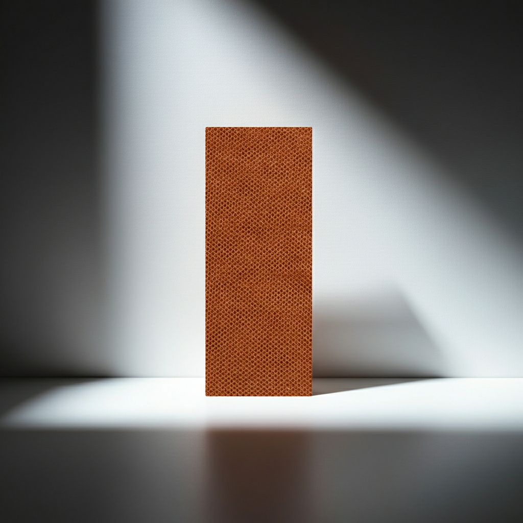 Long Body Scrubber in soft natural light, emphasizing its long shape, textured weave, and everyday usability.