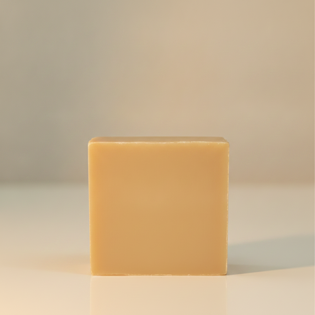 Egyptian Musk Soap Bar displayed against a soft neutral background with clean minimalist styling.
