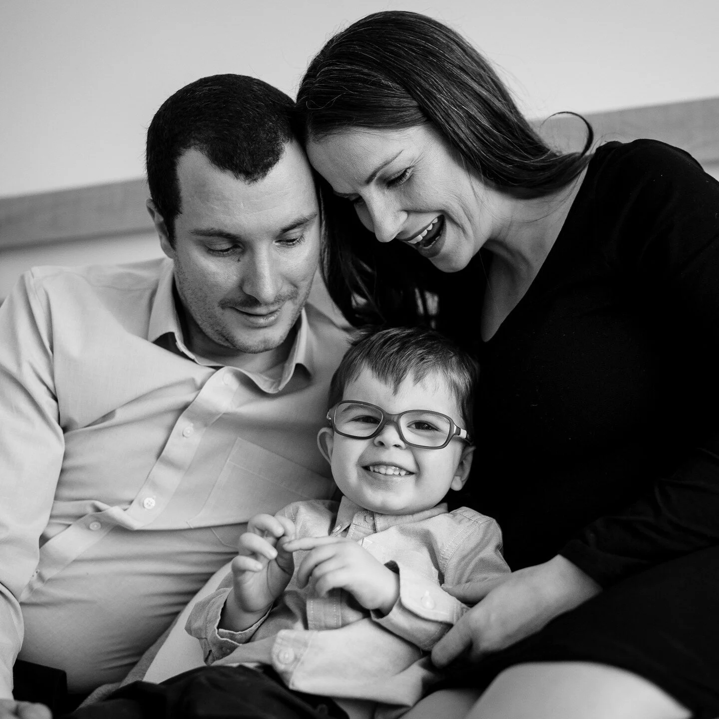Last week, I finally had time to visit Elise, and meet her little girl Eli. I got to see Henry in his new role as a big brother, and my heart was in a puddle the whole time. I've been photographing Henry since he was born, and I've never seen look so