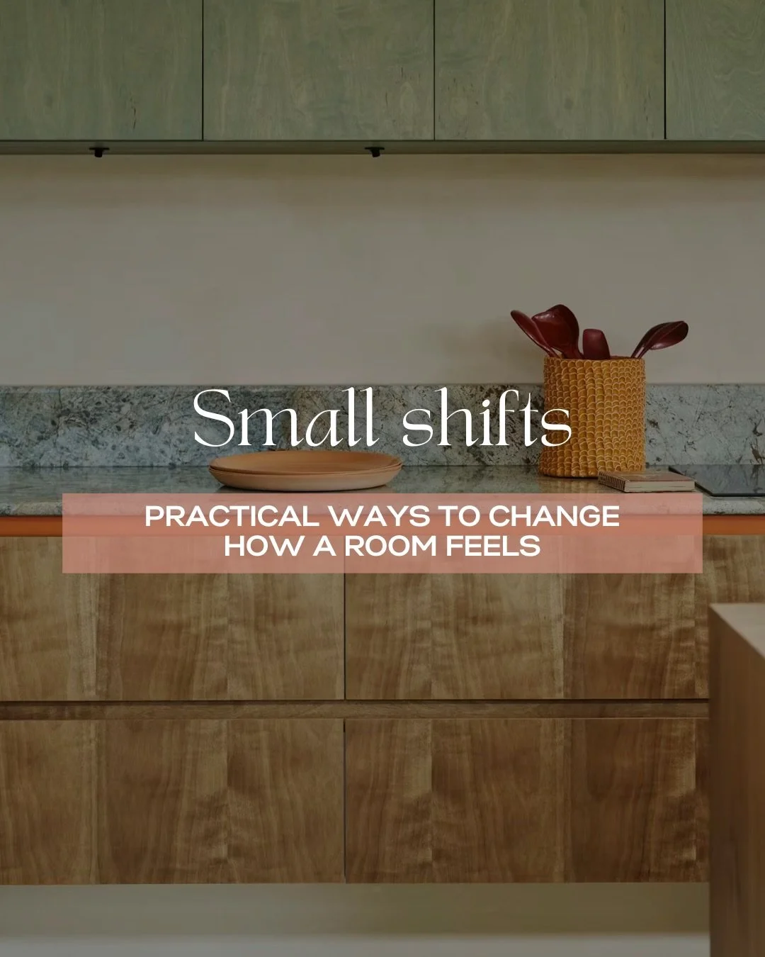 If your home feels finished but not soothing, you&rsquo;re not imagining it.

I shared a recent blog post with practical ways to adjust how a room feels, without over-decorating or tearing things out. This carousel highlights a few places to begin.

