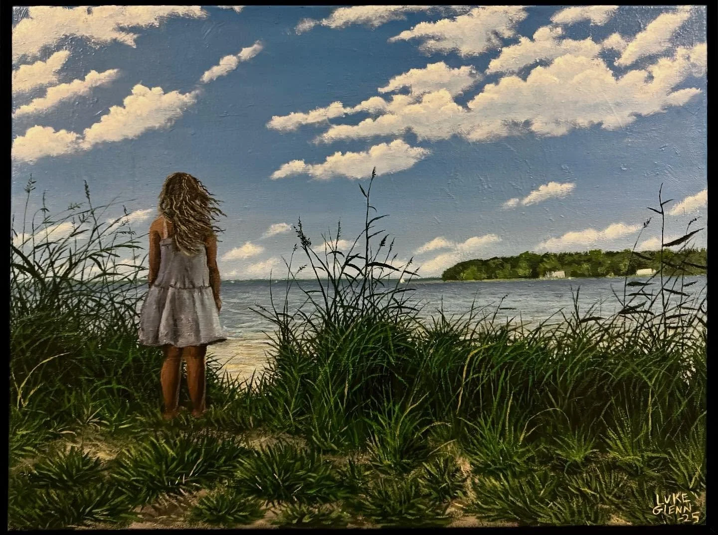 One of the best paintings that I&rsquo;ve made yet
I sunk about 20 hours into it. The grass was a good challenge and it turned out great
I knew it was going to be great composition when I first took the picture
Hope you enjoy it!
#oilpant #landscapep