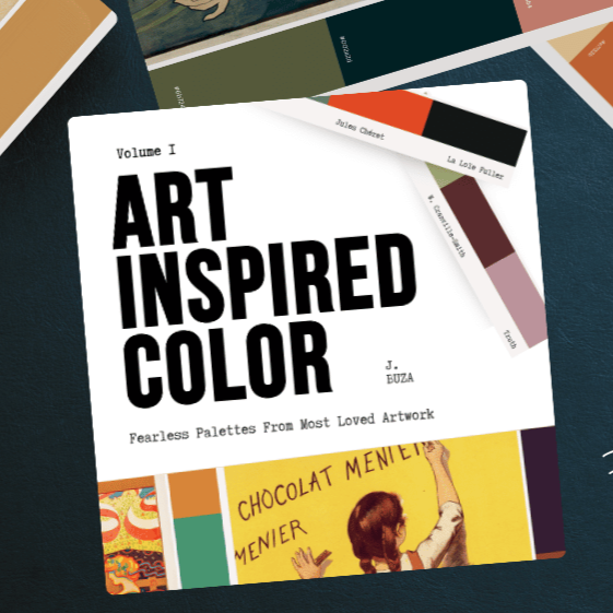 Art Inspired Color Book Series
