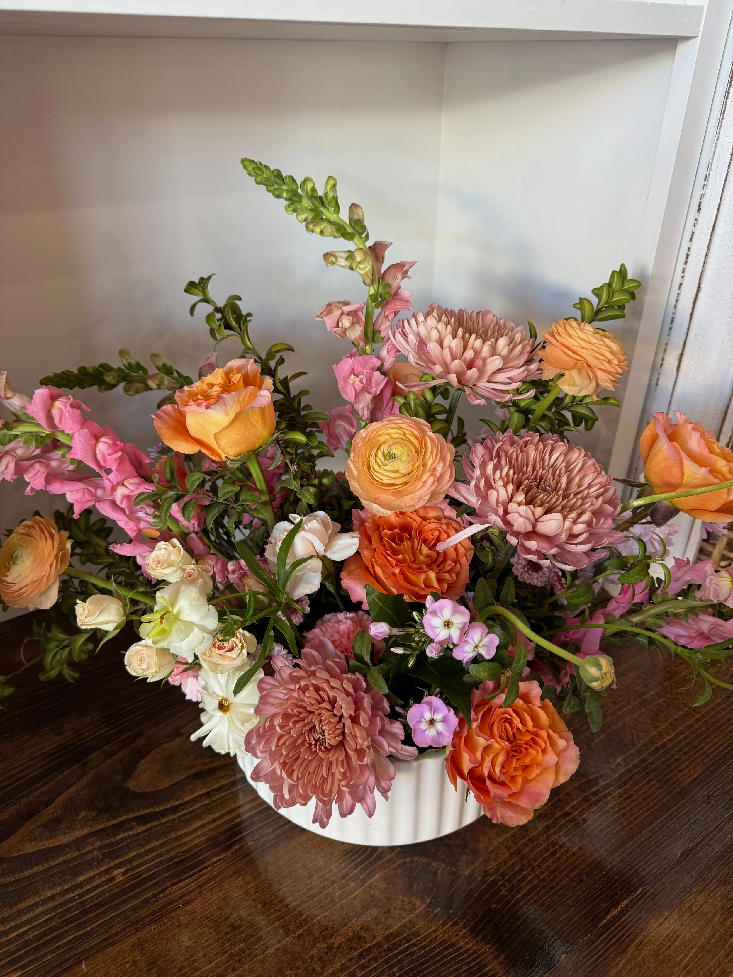 Flower Bowl Arrangement