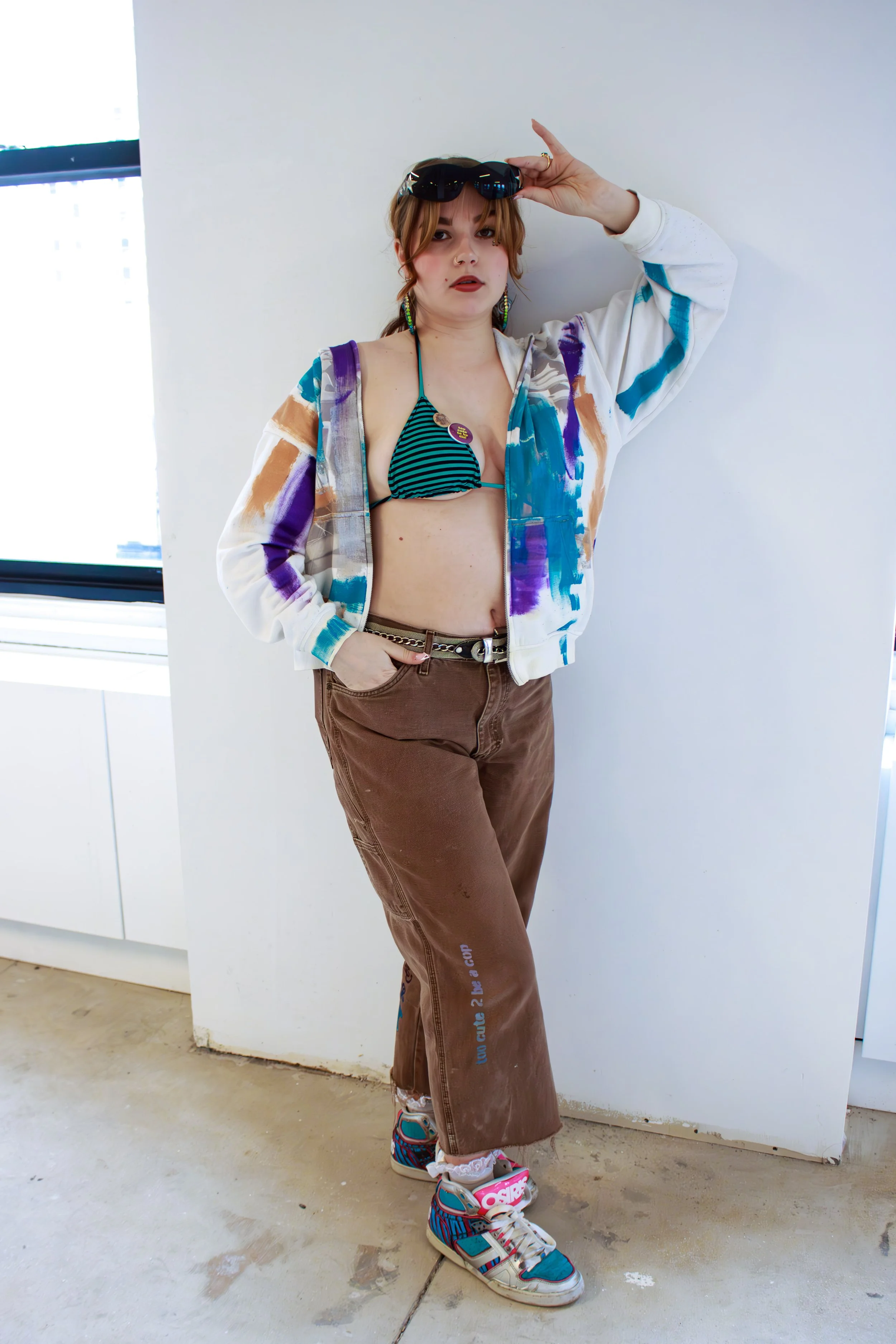 Too Cute 2 Be A Cop - Pants