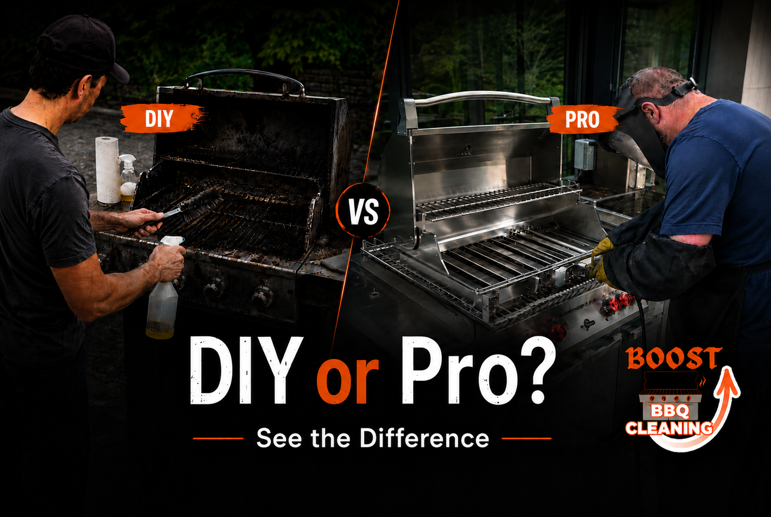 Professional BBQ Cleaning vs. DIY — What's the Real Difference?