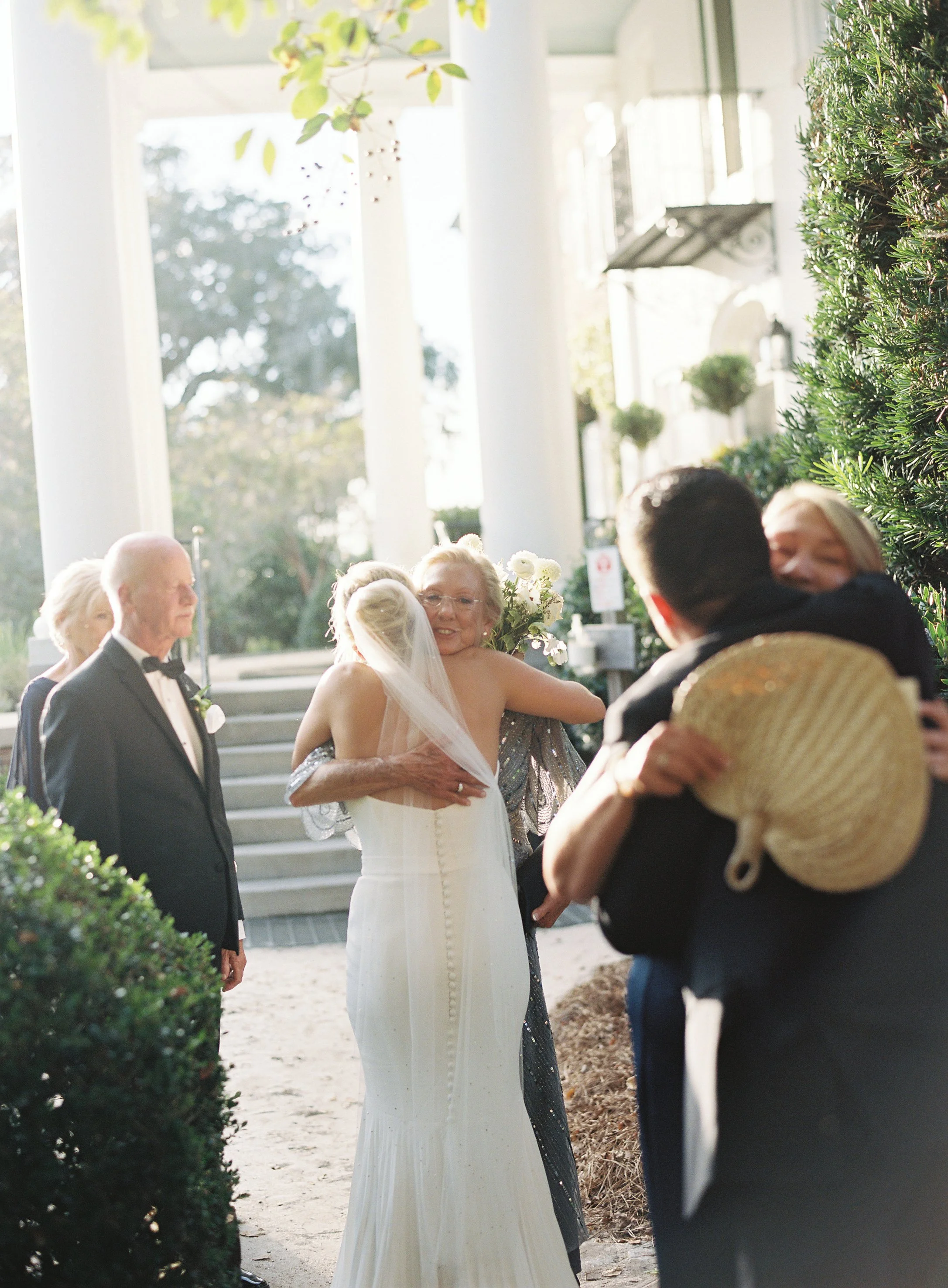 Boone hall front Lawn wedding