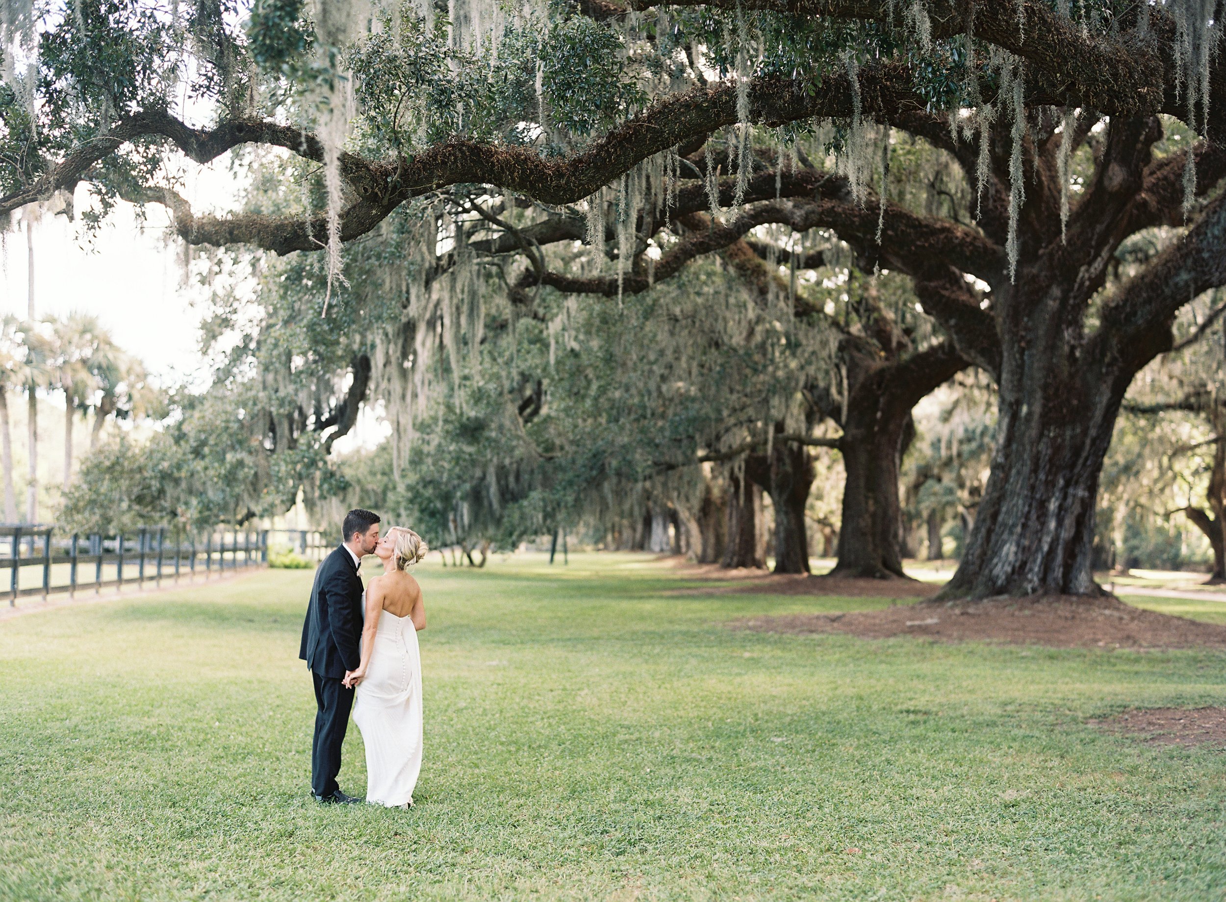 Avenue of Oaks ceremony at Boone Hall Plantation