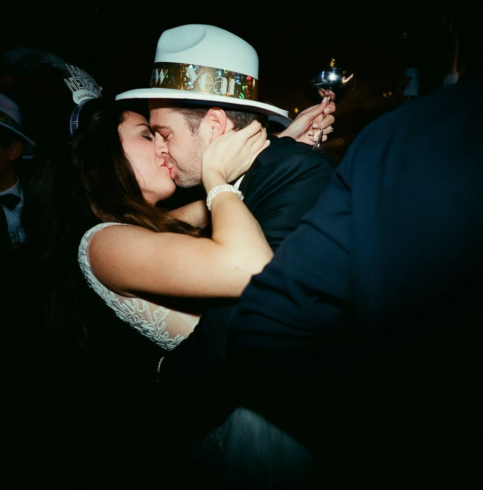 Editorial wedding reception at the Carolina Yacht Club