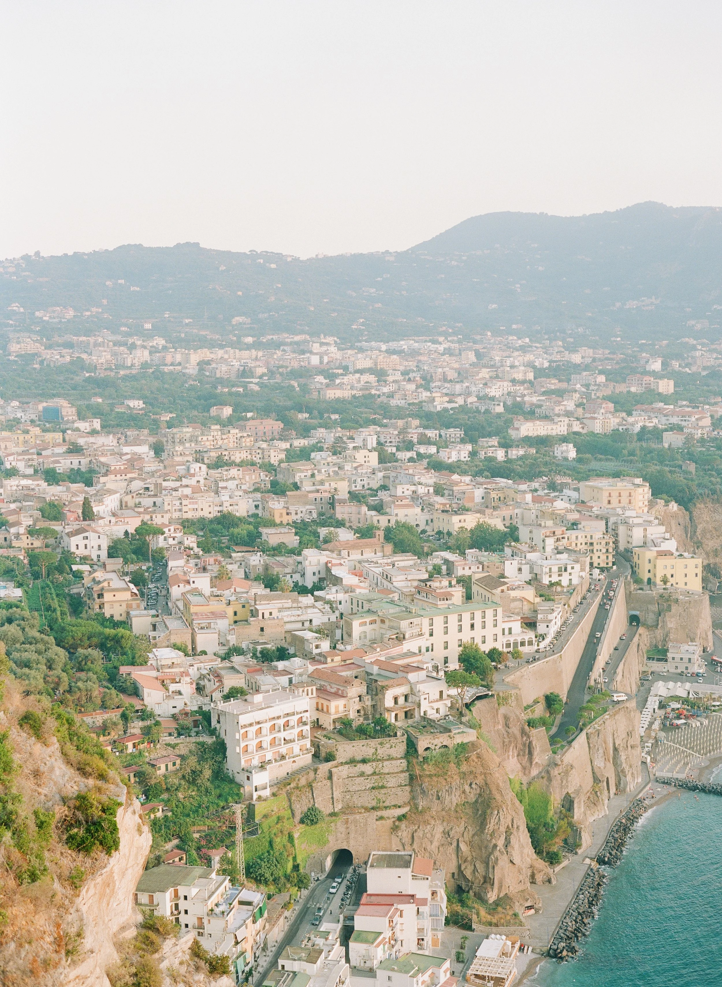 Views of Sorrento, Italy and its historic architecture, a popular destination wedding location on the Amalfi Coast.