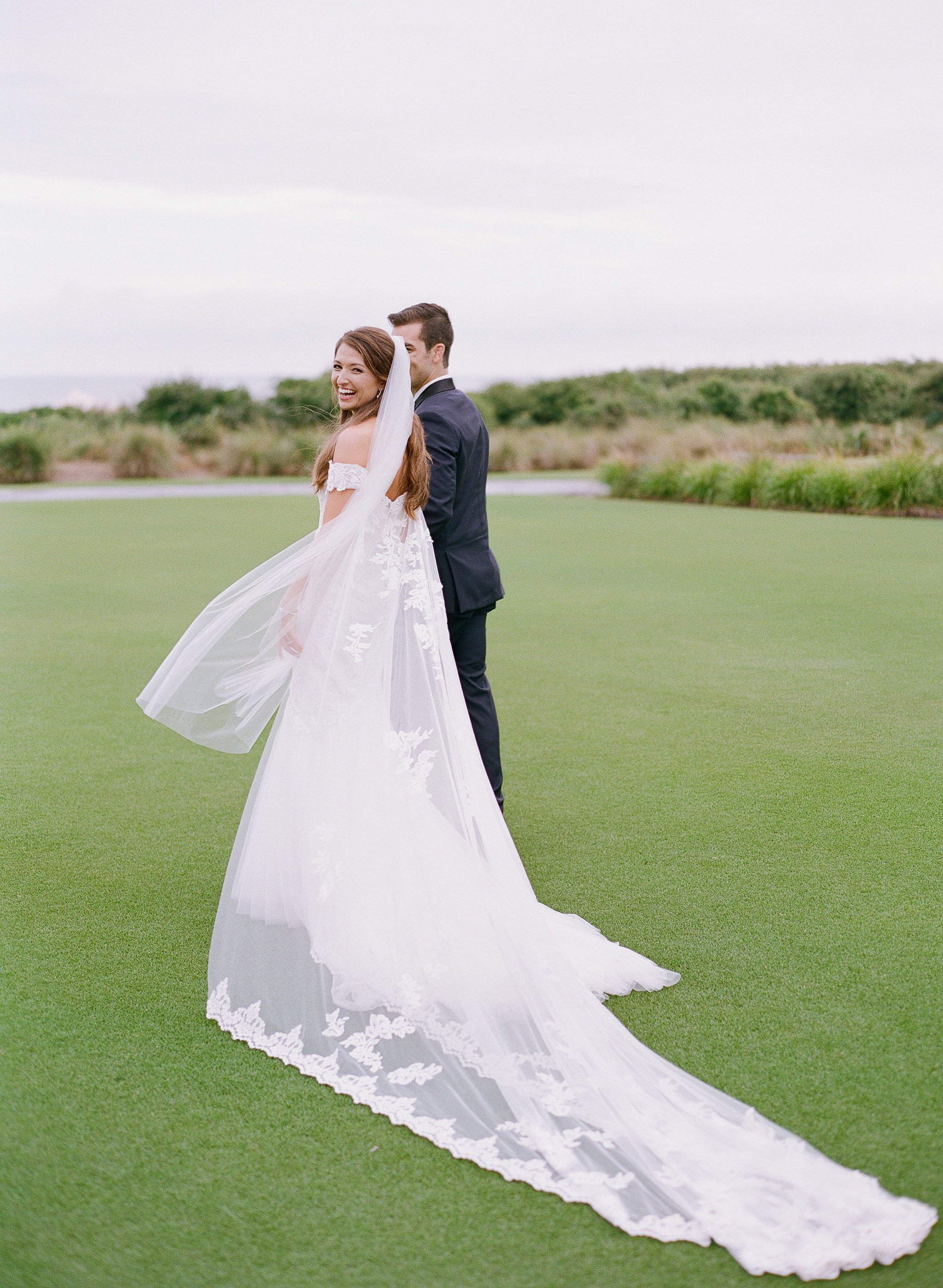 Grand Lawn ceremony at The Sanctuary Kiawah