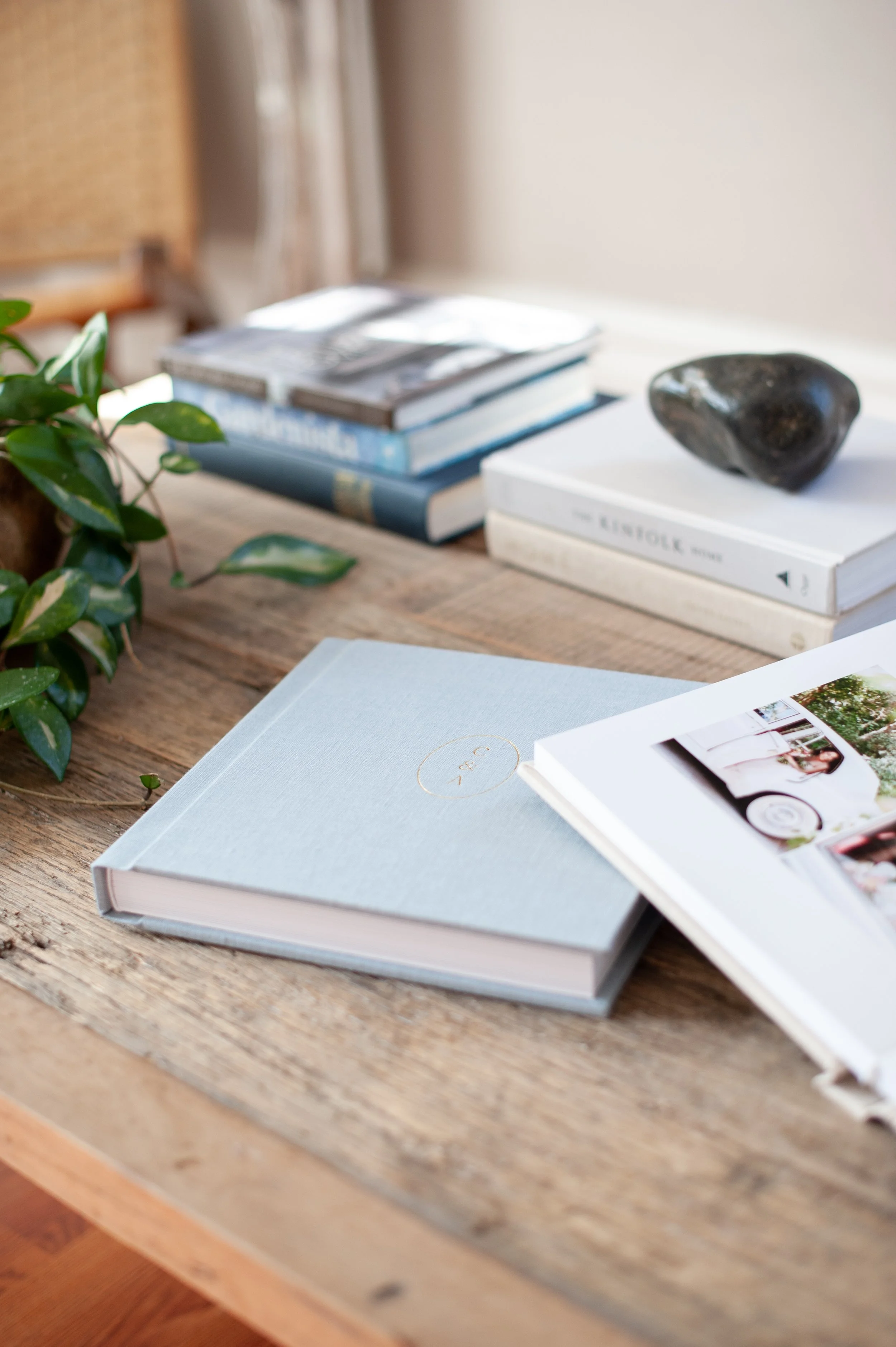 Fine art wedding album and heirloom wedding photography prints by Charleston wedding photographer Lauren Jonas