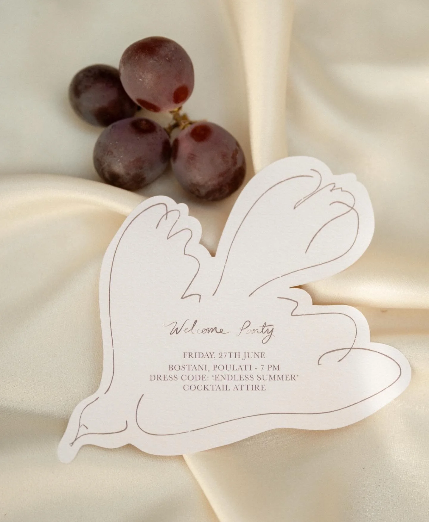 The little things that say the most 🕊️ 
Invitation suite for Emma &amp; Yiannis&rsquo; Sifnos nuptials 💍

📸 @achilleascolaclides