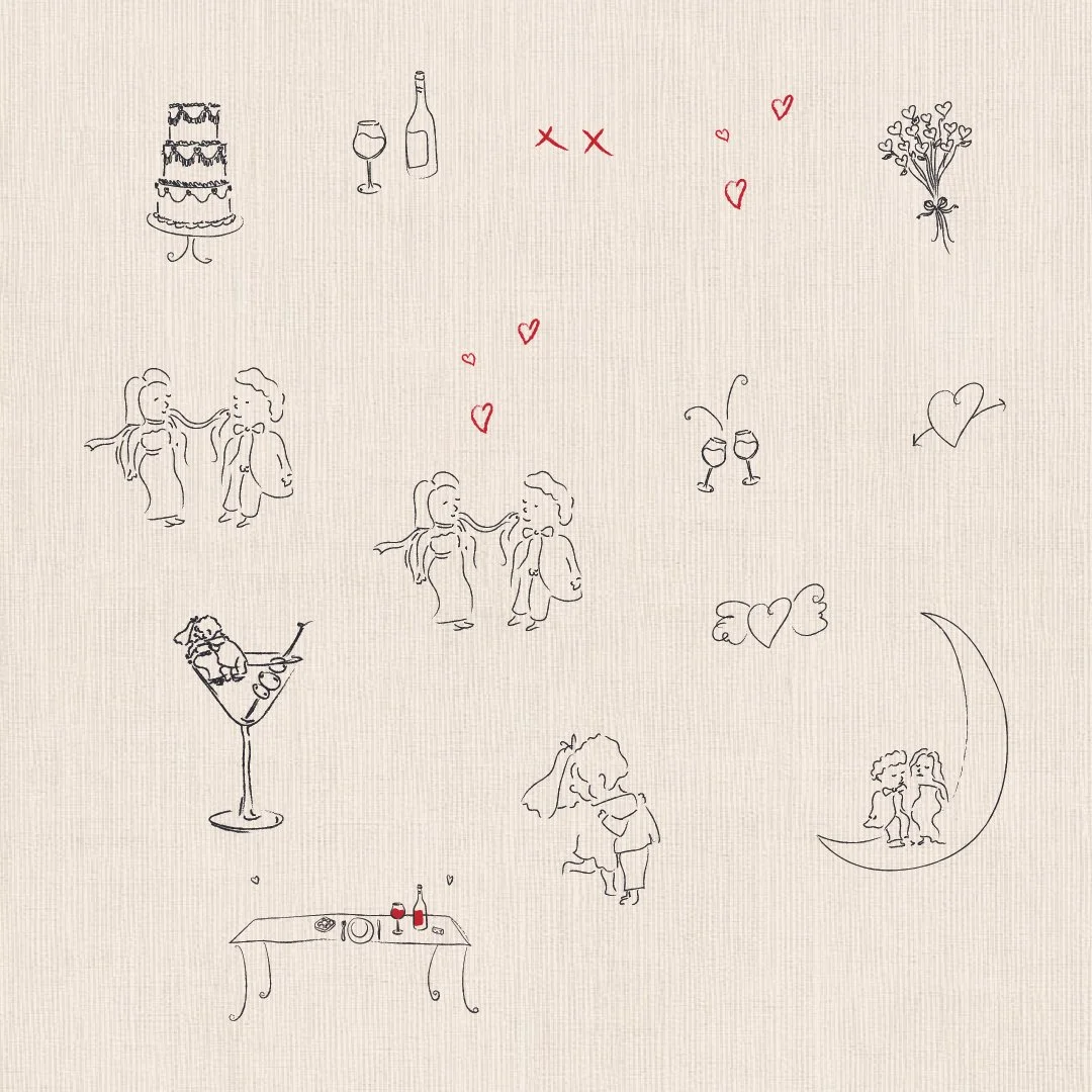 big love energy - illustrations