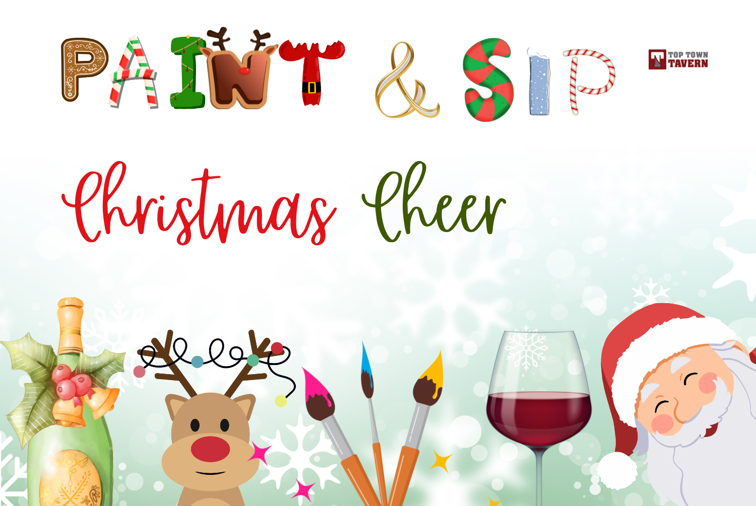 PAINT N SIP - CHRISTMAS CHEER
