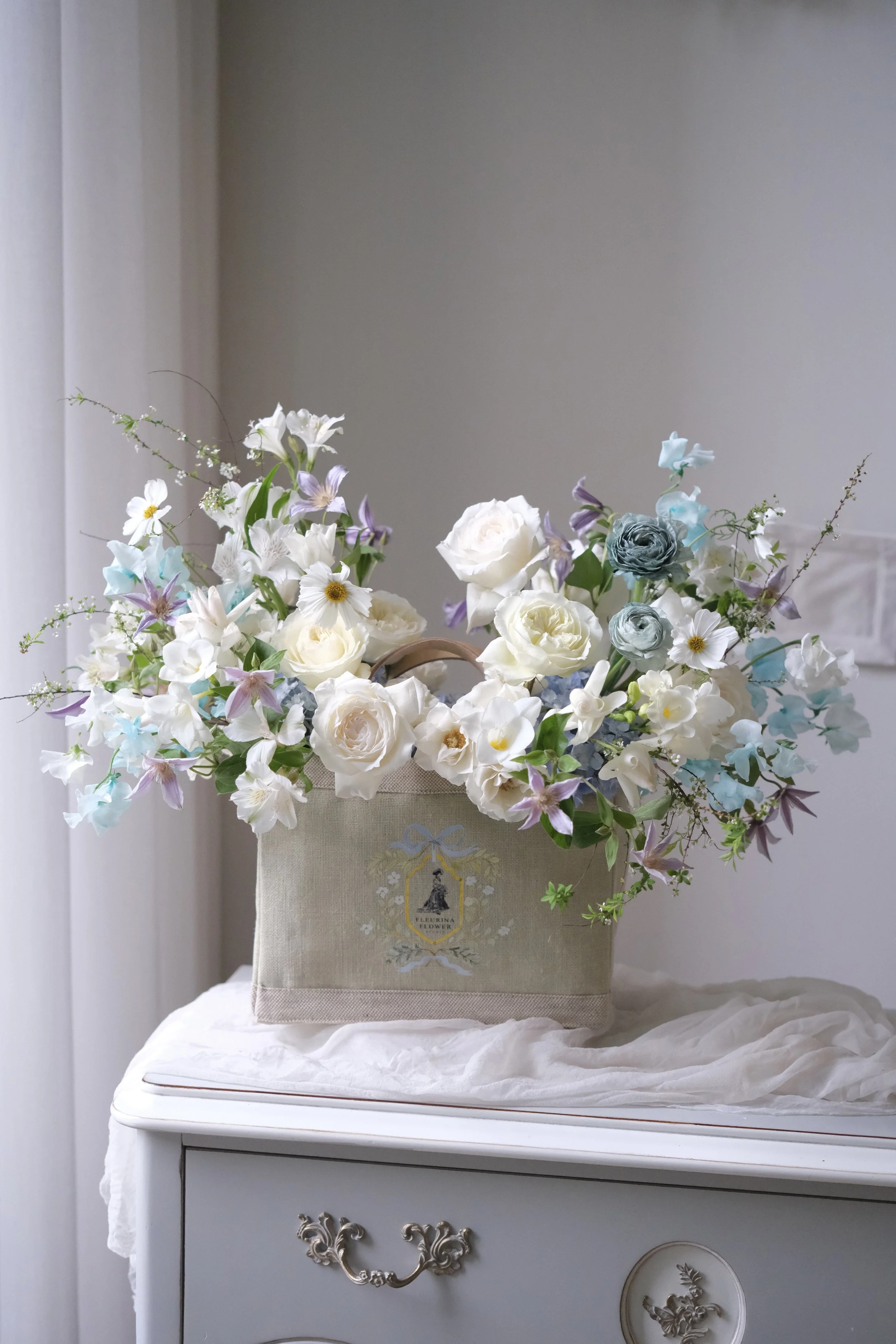 Fleurina Petit Tote : Maison Garden