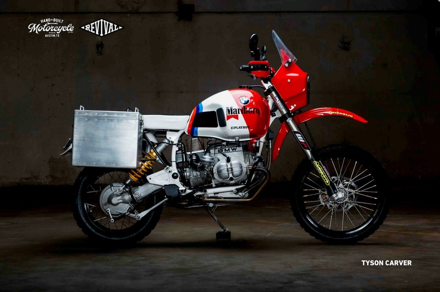 1989 BMW R100GS
custom paint for fellow builder @tysonoak