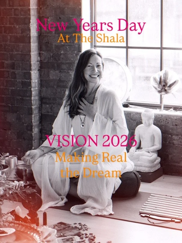 VISION 2026
Making Real the Dream
@theshalalondon 
.
Join us to welcome in the New Year with a circle of Intention, Visioning &amp; deep rest to fully reset the nervous system ready to receive all you are dreaming in the coming year. 
.
We will drink