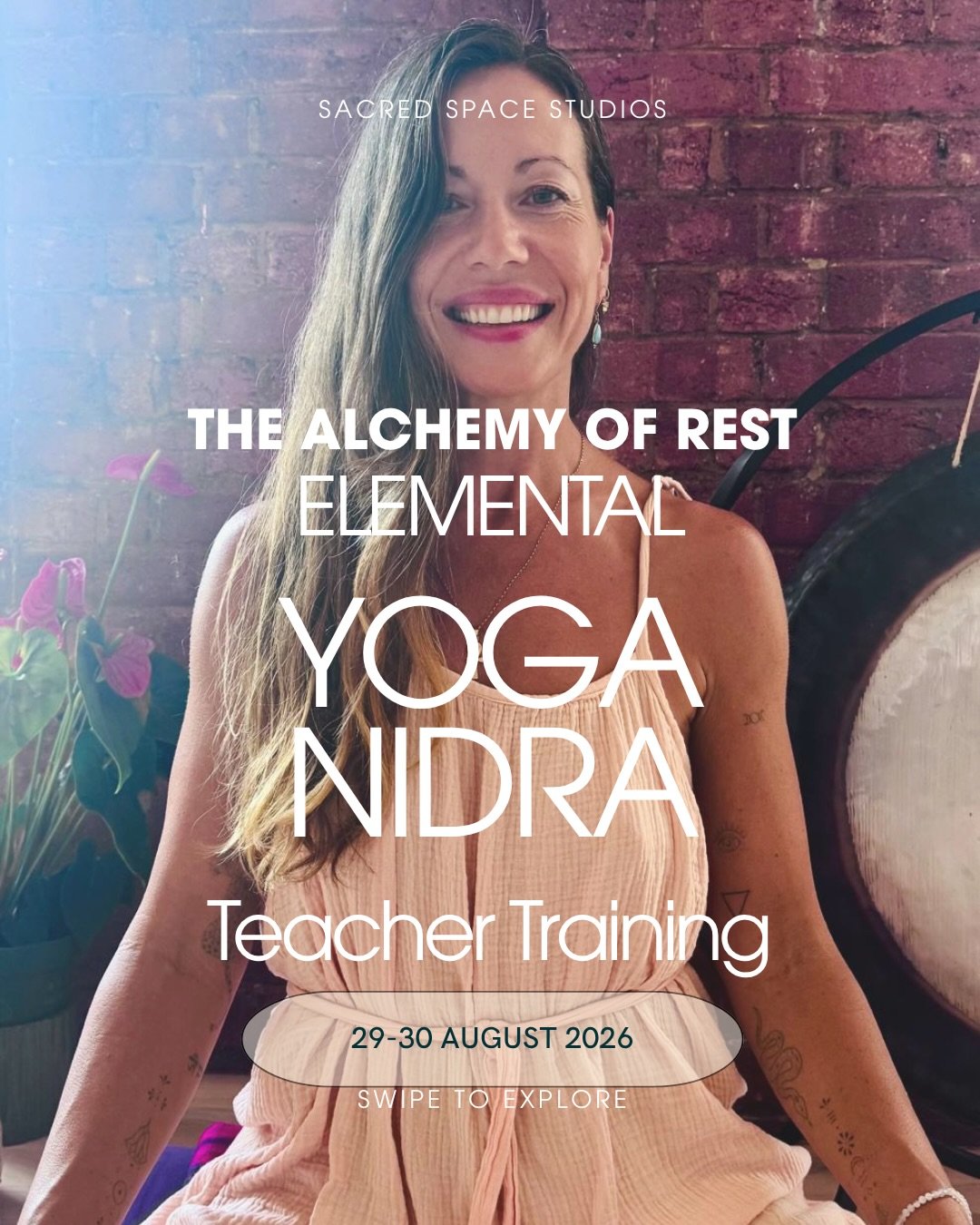 THE ALCHEMY OF REST
YOGA NIDRA TEACHER TRAINING 
20 hours
Saturday 29th &amp; Sunday 30th August

We are so excited for this Elemental Yoga Nidra Teacher Training with Emma Landolt @sacred.space.studios at @theshalalondon 

Learn the foundations of g