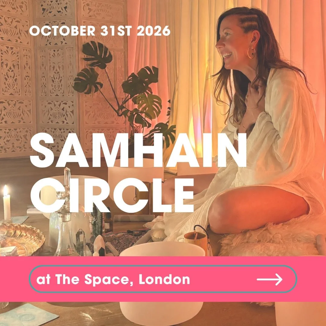 SAMHAIN CACAO CEREMONY
31st October | The Space, Clapham
@the_spacelondon 

Join me for a magical evening of ceremony and connection as we gather on Samhain&hellip;the ancient Celtic threshold into the dark half of the year, a time when the veil betw