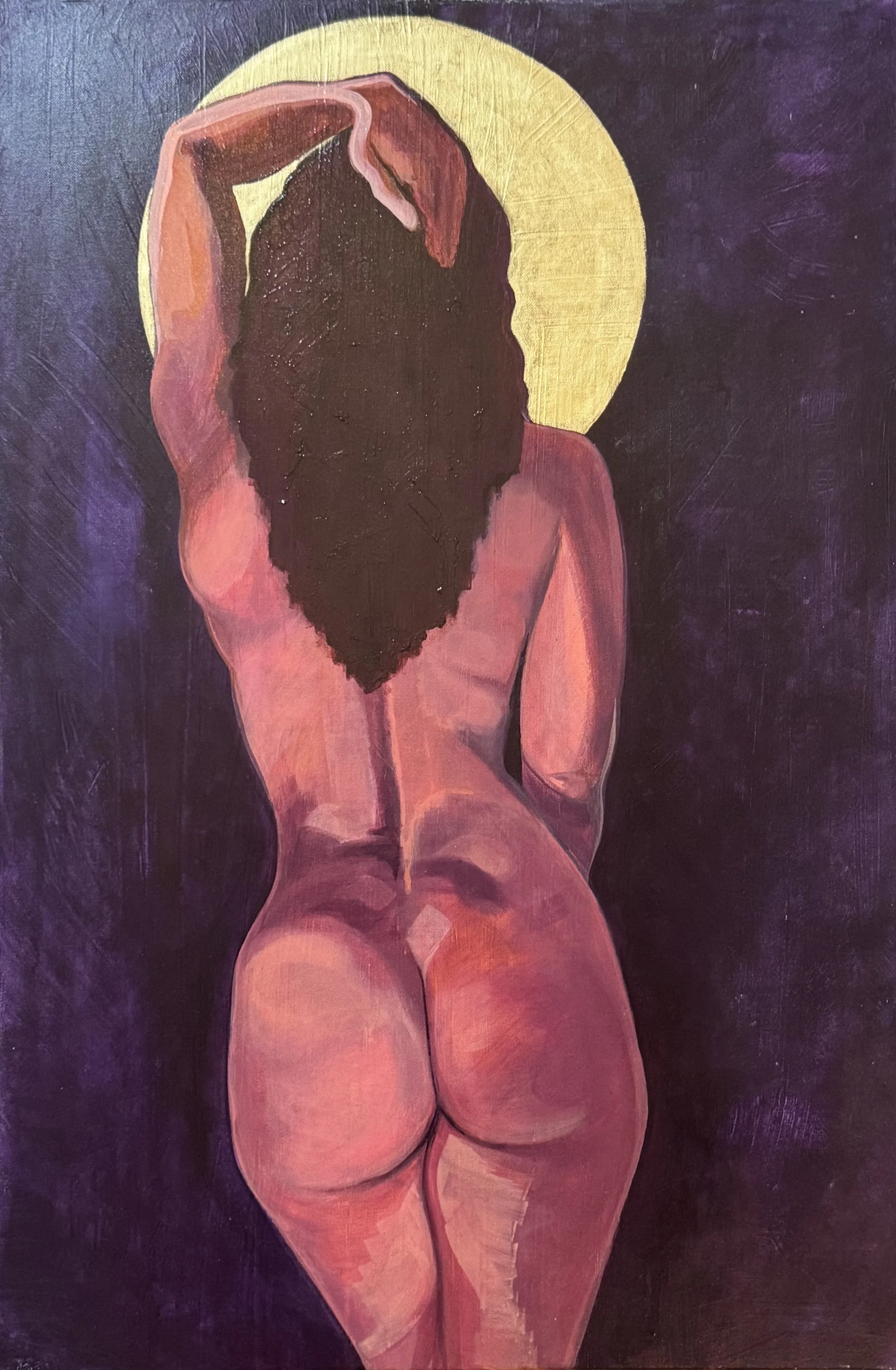 MONSOON WITH GOLD LEAF