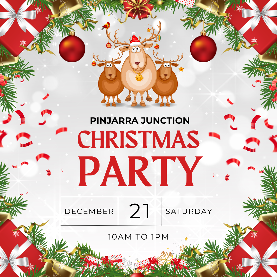 CHRISTMAS PARTY // FREE FAMILY FUN — Pinjarra Junction