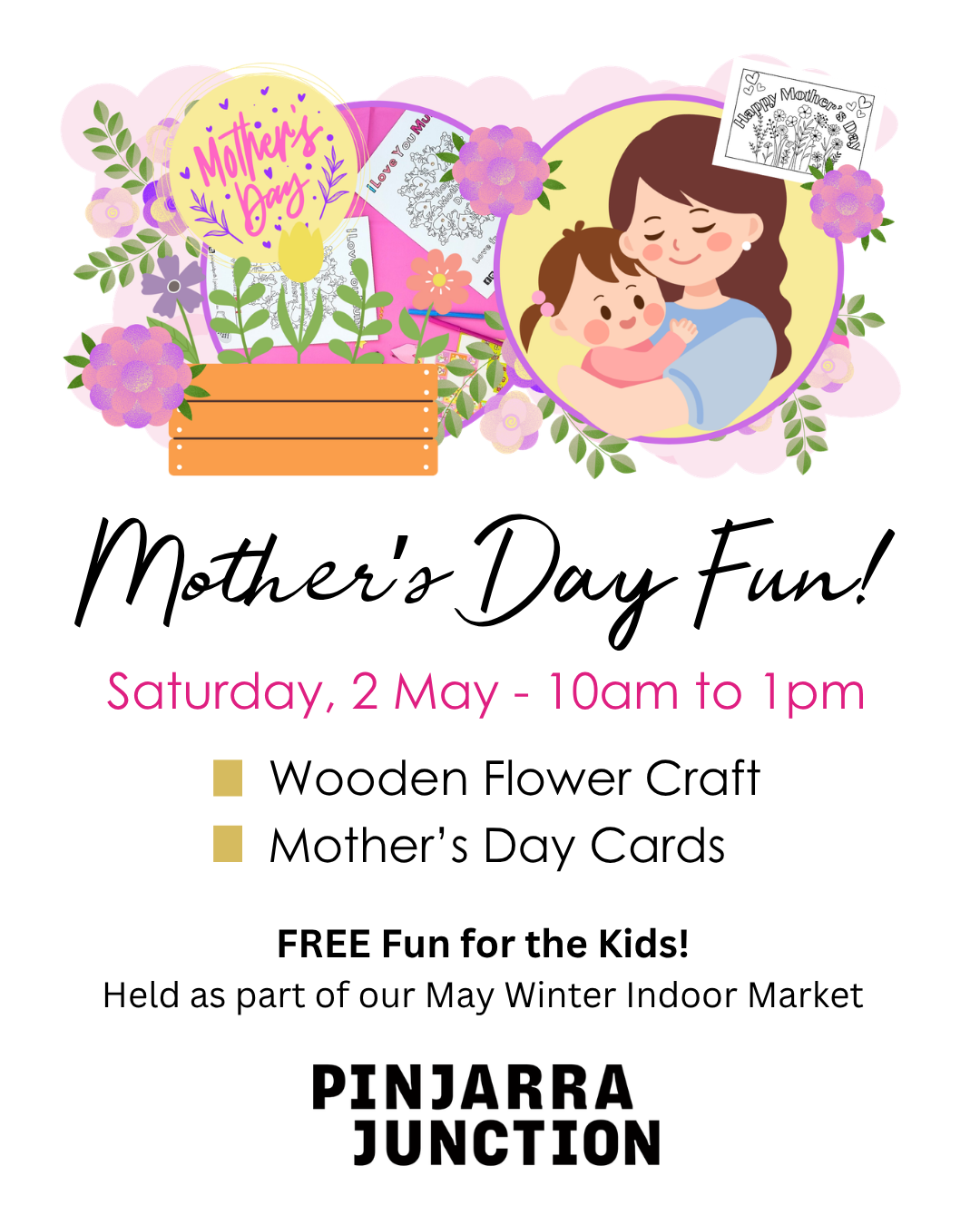 FREE KIDS' MOTHER’S DAY CRAFT WORKSHOP