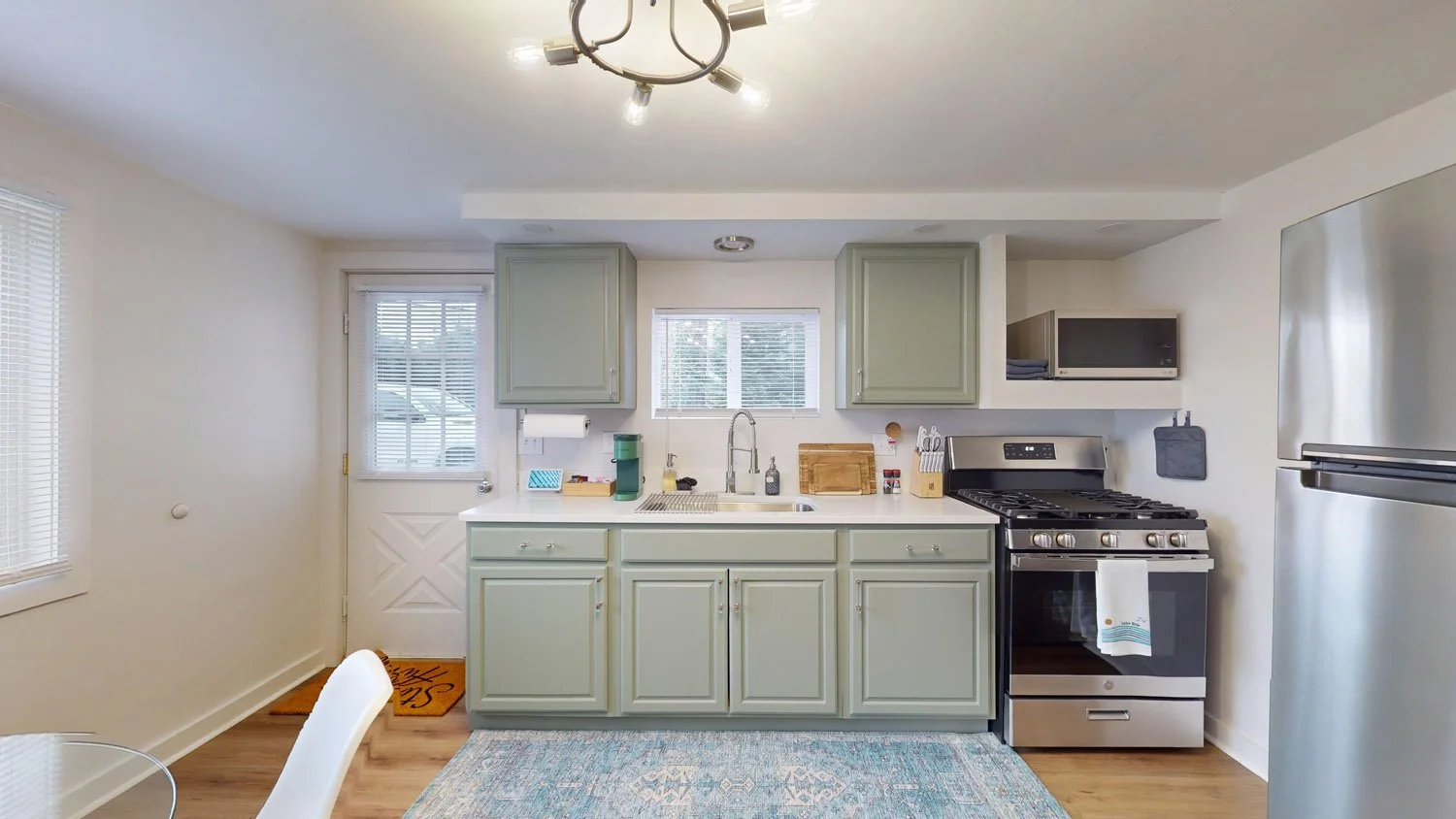 Contemporary Eclectic Kitchen Remodel in Erie, PA by BeBe Design House project photo