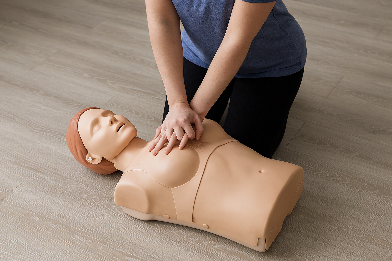 New CPR &amp; AED Guidance: Inclusive First Aid Training &amp; Female Manikin Practice at Blue Skies&nbsp;