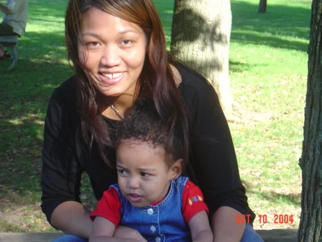 Mommy with Samanta.JPG