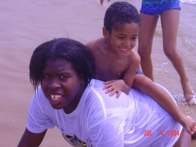 Cousin Tanisha with Alexander.JPG